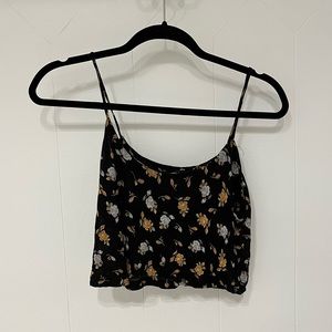Forever 21 Floral Crop Top